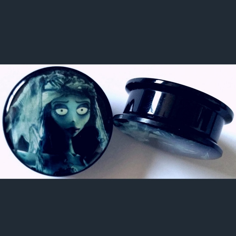 5/$13 Corpse Bride Plugs - Picture 1 of 1